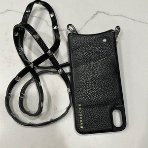 Bandolier Leather IPhone XS Max Case- used once - like new